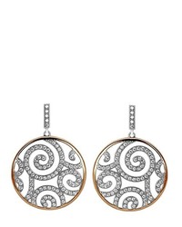 Boucles d'oreilles grises ORPHELIA