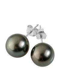 Boucles d'oreilles grises Pearls & Colors