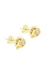 Boucles d'oreilles jaunes Carissima Gold