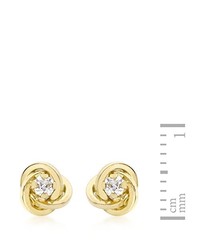 Boucles d'oreilles jaunes Carissima Gold