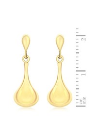 Boucles d'oreilles jaunes Carissima Gold