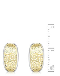 Boucles d'oreilles jaunes Carissima Gold