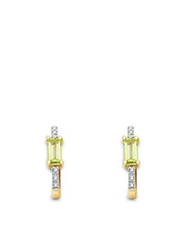 Boucles d'oreilles jaunes Miore