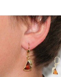 Boucles d'oreilles marron clair In Collections