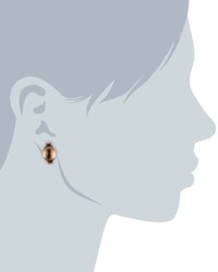 Boucles d'oreilles marron clair Xen
