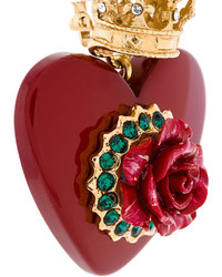 Boucles d'oreilles rouges Dolce & Gabbana