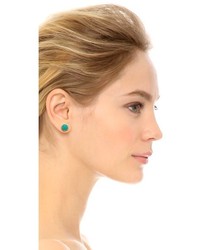 Boucles d'oreilles turquoise Rebecca Minkoff