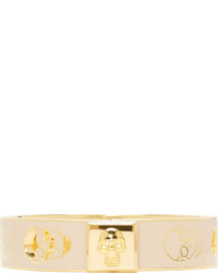 Bracelet beige Alexander McQueen