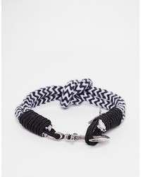 Bracelet bleu marine Icon Brand