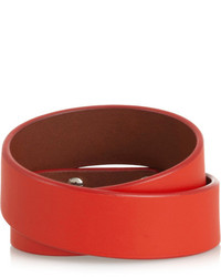 Bracelet en cuir rouge Givenchy