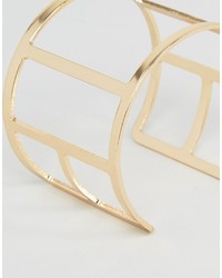 Bracelet géométrique doré NY:LON