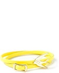 Bracelet jaune McQ by Alexander McQueen