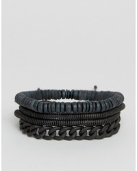 Bracelet noir Aldo