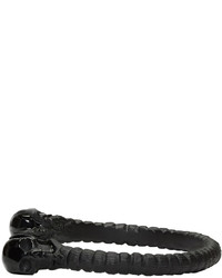 Bracelet noir Alexander McQueen