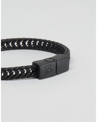 Bracelet noir Icon Brand