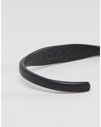 Bracelet noir Icon Brand