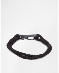 Bracelet noir Asos