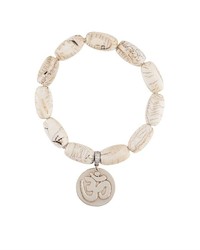 Bracelet orné de perles blanc Loree Rodkin