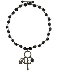 Bracelet orné de perles noir Givenchy