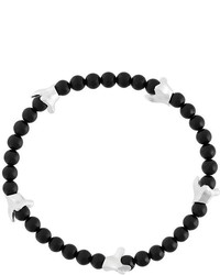 Bracelet orné de perles noir Shaun Leane