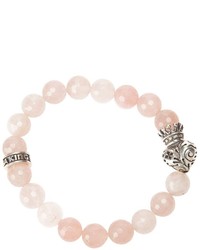 Bracelet orné de perles rose King Baby Studio