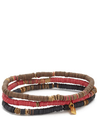 Bracelet orné de perles rouge Chan Luu