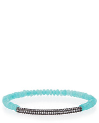 Bracelet orné de perles turquoise