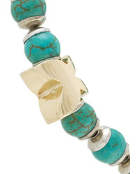 Bracelet orné de perles turquoise fe-fe