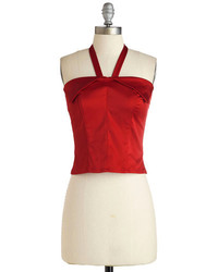Bustier rouge