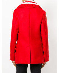 Caban rouge Givenchy