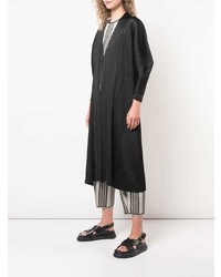 Cache-poussière noir Pleats Please By Issey Miyake