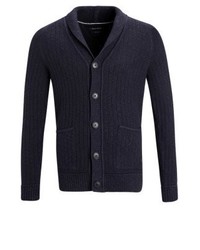 Cardigan à col châle bleu marine Marc O'Polo