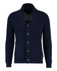 Cardigan à col châle bleu marine Petrol Industries