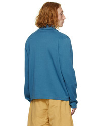 Cardigan à col châle bleu Ps By Paul Smith