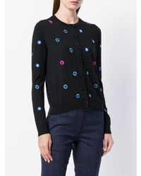 Cardigan á pois noir Ps By Paul Smith