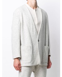 Cardigan blanc Ermenegildo Zegna