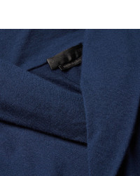 Cardigan bleu marine Alexander McQueen