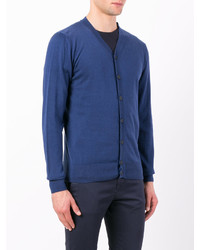 Cardigan bleu marine Ballantyne