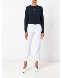 Cardigan bleu marine John Smedley