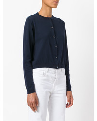 Cardigan bleu marine John Smedley