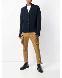 Cardigan bleu marine DSQUARED2