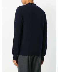 Cardigan bleu marine Comme Des Garcons Play