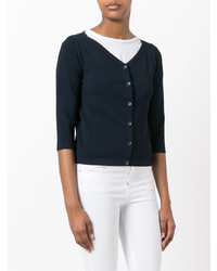 Cardigan bleu marine D-Exterior