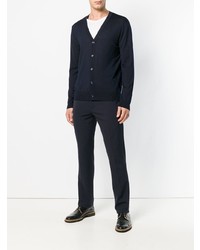 Cardigan bleu marine Falke