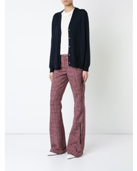 Cardigan bleu marine Miu Miu