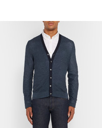 Cardigan bleu marine Burberry