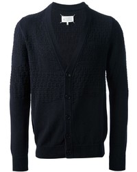 Cardigan bleu marine Maison Margiela