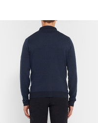 Cardigan bleu marine John Smedley