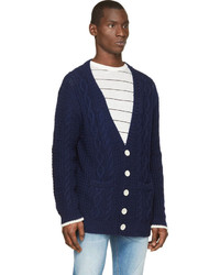 Cardigan bleu marine Band Of Outsiders