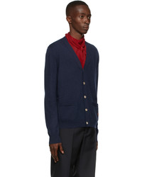 Cardigan bleu marine Gucci